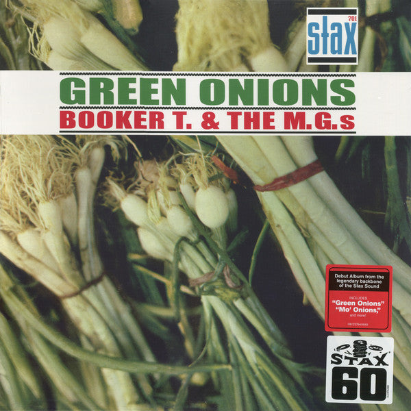 Booker T & The MG's : Green Onions (LP, Album, Mono, RE, 180)