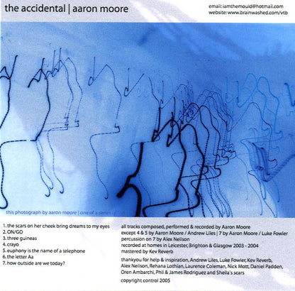 Aaron Moore (2) : The Accidental (CD, Album)