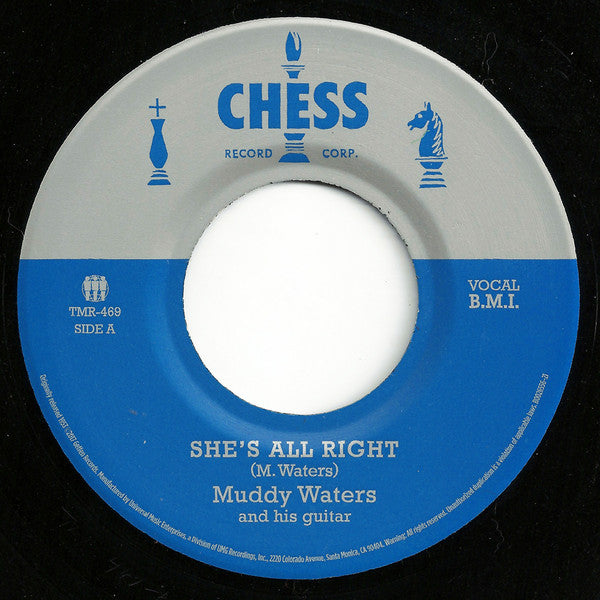 Muddy Waters : She's All Right (7", RE)