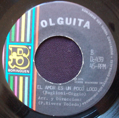 Olguita Alvarez : A Las Puertas Del Cielo (7", Single)