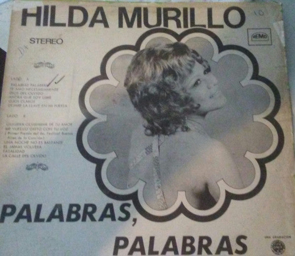 Hilda Murillo : Palabras, Parabras (LP)