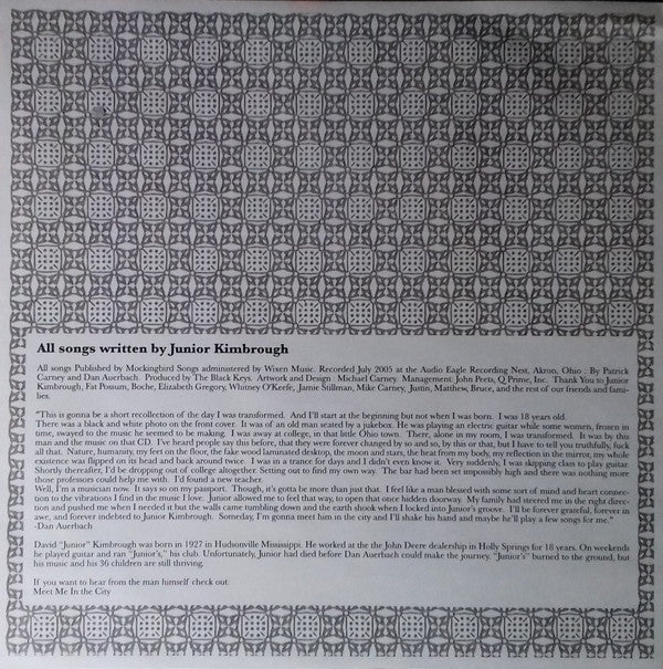 The Black Keys : Chulahoma (LP, Album, RP)