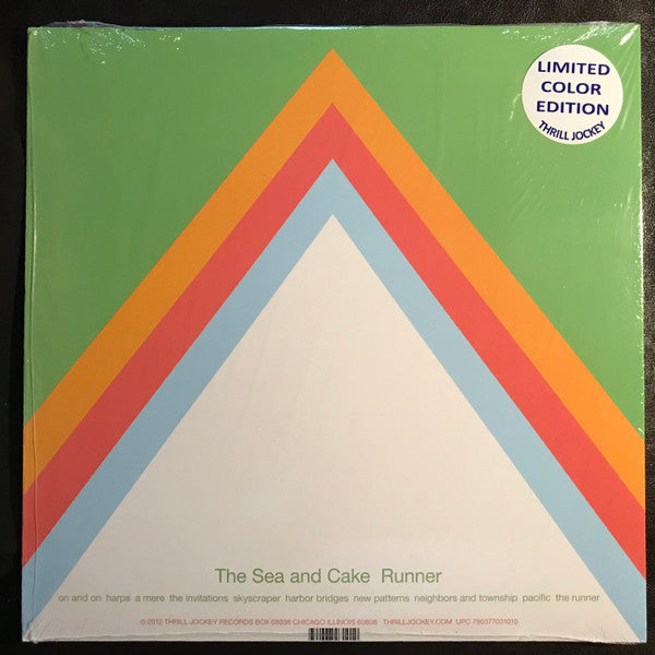 The Sea And Cake : Runner (LP, Album, RE, Lit)