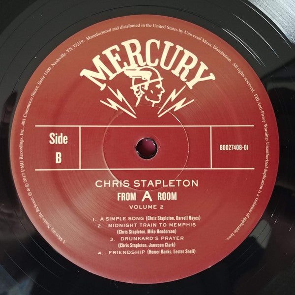 Chris Stapleton : From A Room: Volume 2 (LP, Album)