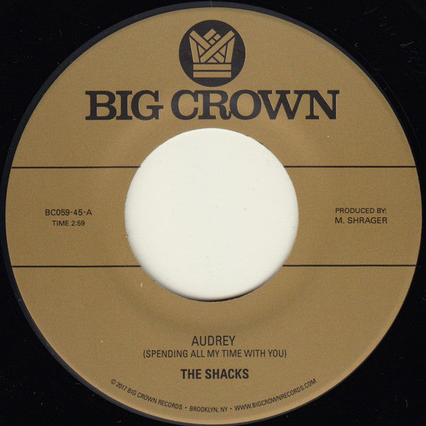 The Shacks : Audrey (7", Single)