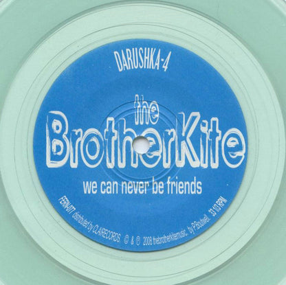 Plumerai / The Brother Kite : Vacant Eyes / We Can Never Be Friends (7", Ltd, Tea)