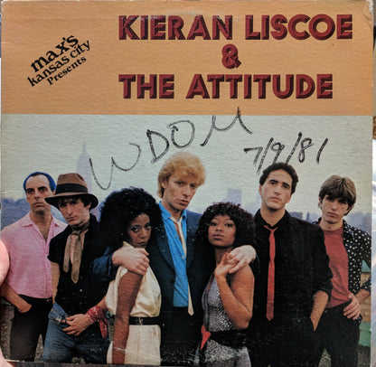 Kieran Liscoe & The Attitude : Max's Kansas City Presents Kieran Liscoe & The Attitude (LP, Album)