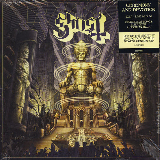 Ghost (32) : Ceremony And Devotion (2xLP, Album)