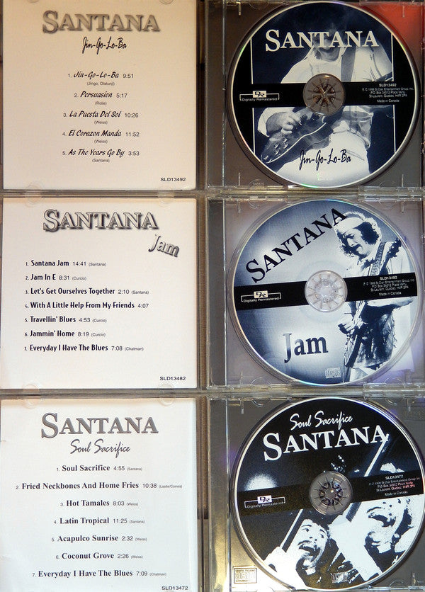 Santana : The Best Of (3xCD, Comp, Box)