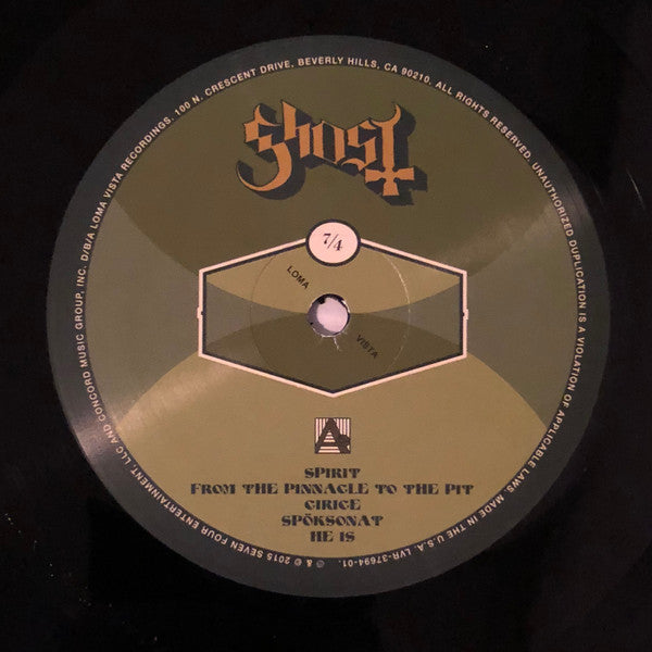 Ghost (32) : Meliora (LP, Album, RP)