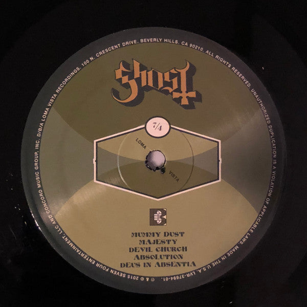 Ghost (32) : Meliora (LP, Album, RP)