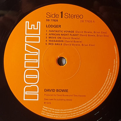 David Bowie : Lodger (LP, Album, RE, RM, 180)