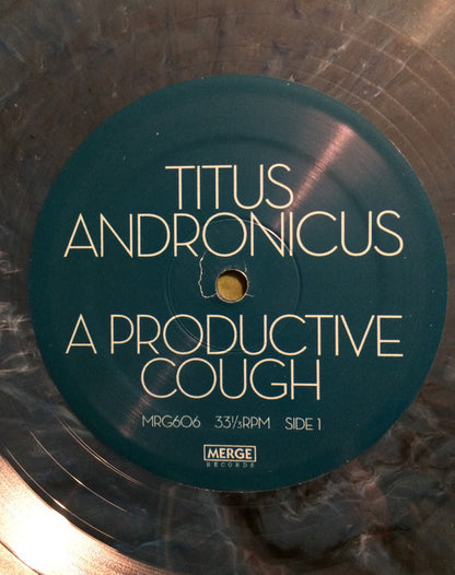 Titus Andronicus : A Productive Cough (LP, Album, Blu + 7" + Ltd)
