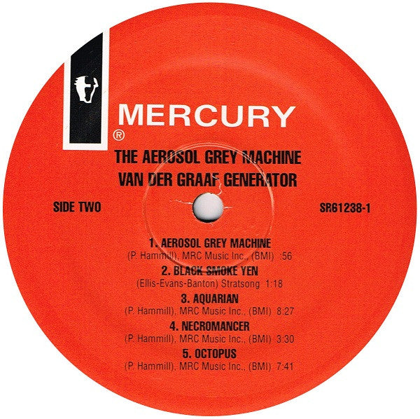 Van Der Graaf Generator : The Aerosol Grey Machine (LP, Album, RE)