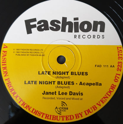 Janet Lee Davis : Big Mistake / Late Night Blues (12")