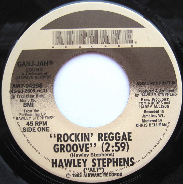 Hawley Stephens : Rockin' Reggae Groove (7", Single)