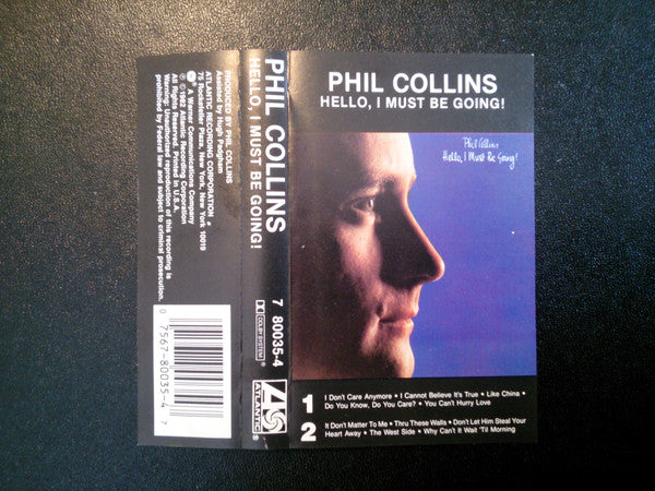 Phil Collins : Hello, I Must Be Going! (Cass, Album, Dol)