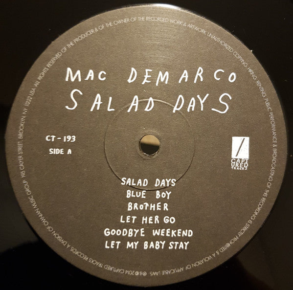 Buy Mac DeMarco : Salad Days (LP, Album, RE, Gat) Online a great price Records