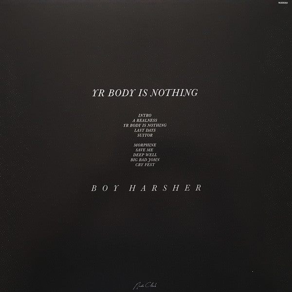 Boy Harsher : Yr Body Is Nothing (LP, Album, RE)