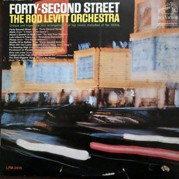 The Rod Levitt Orchestra : Forty-Second Street (LP, Album, Mono)