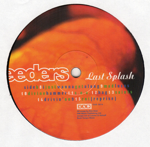Breeders, The : Last Splash (LP,Album,Reissue)