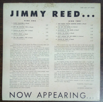 Jimmy Reed : Now Appearing (LP, Album, Mono)