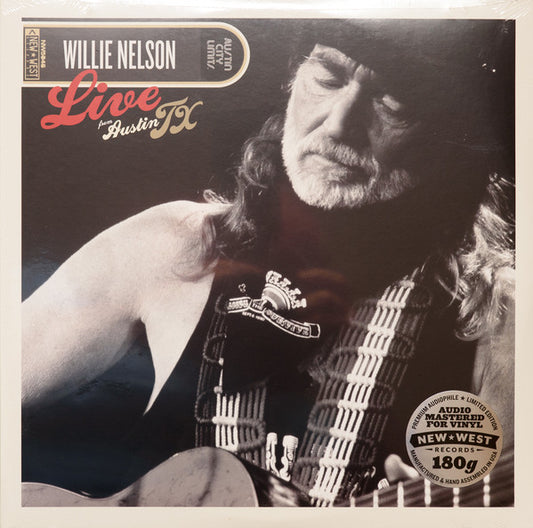 Willie Nelson : Live From Austin TX (2xLP, Album, RE, 180)