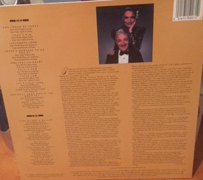 Julie Wilson : Sings The Kurt Weill Songbook With William Roy (LP)