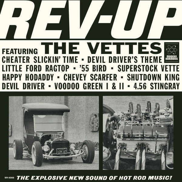 The Vettes : Rev-Up (LP, Album, Mono, RE, RM, Blu)