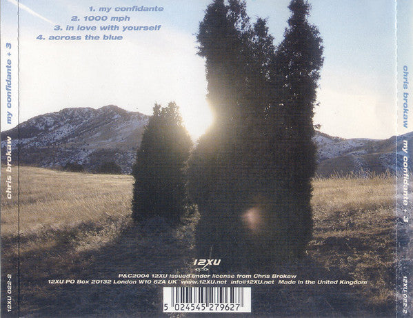 Chris Brokaw : My Confidante + 3 (CD, EP)