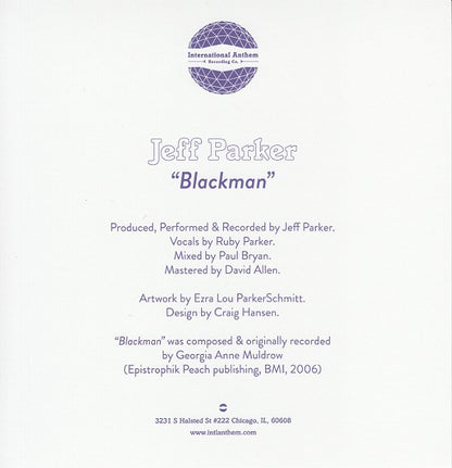 Jeff Parker : Blackman (Flexi, 7", Shape, S/Sided, Cle)