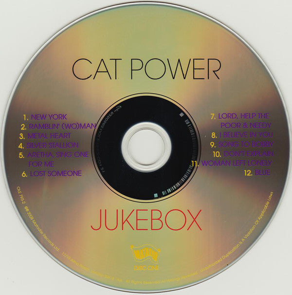 Cat Power : Jukebox (2xCD, Album, Ltd, Gat)