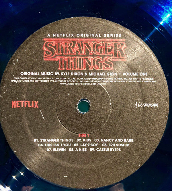 Kyle Dixon (2), Michael Stein (9) : Stranger Things - Volume One (A Netflix Original Series) (2xLP, Album, Ups)