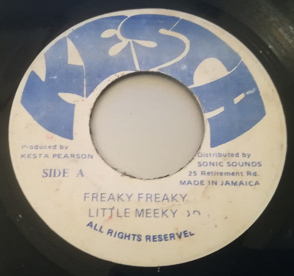 Little Meeky : Freaky Freaky (7", Single)
