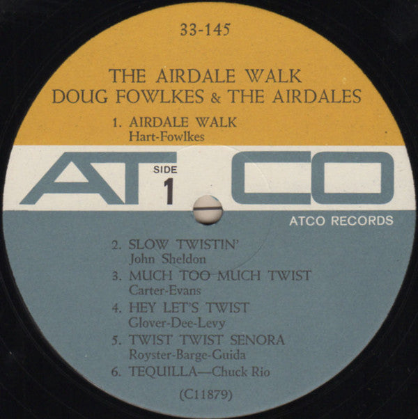 Doug Fowlkes And The Airdales : The Airdale Walk (LP, Album)