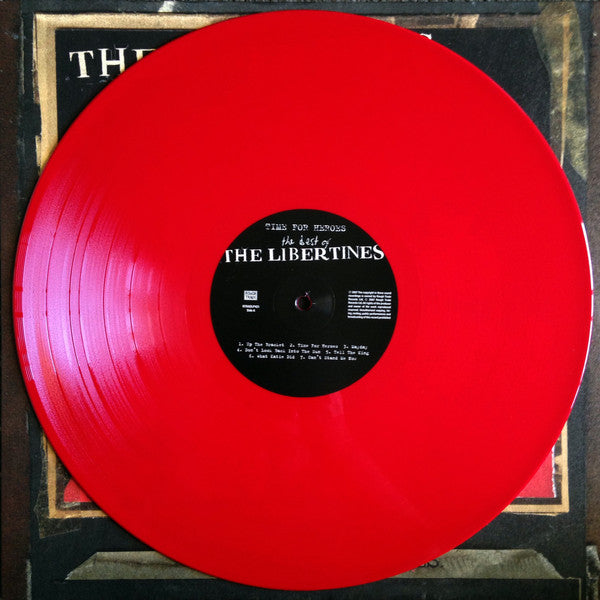 The Libertines : Time For Heroes - The Best Of The Libertines (LP, Comp, RP, Red)