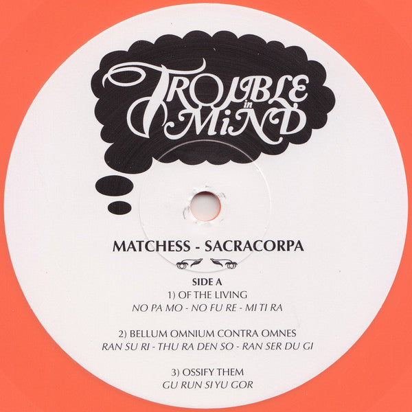 Matchess : Sacracorpa (LP, Album, Ltd, Tur)