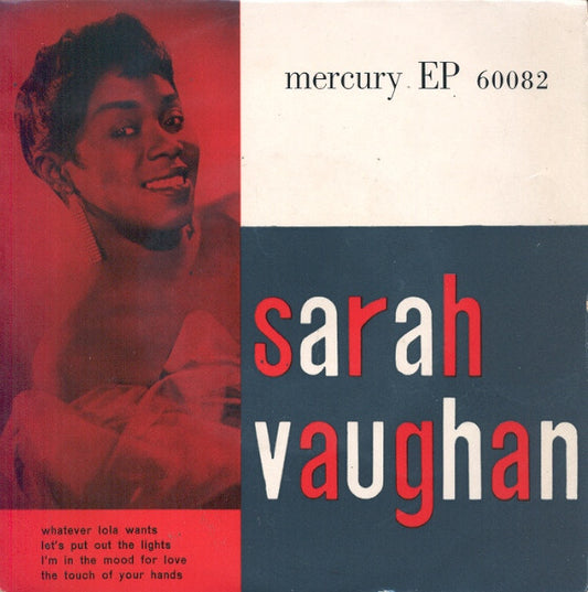 Sarah Vaughan : Whatever Lola Wants (7", EP)