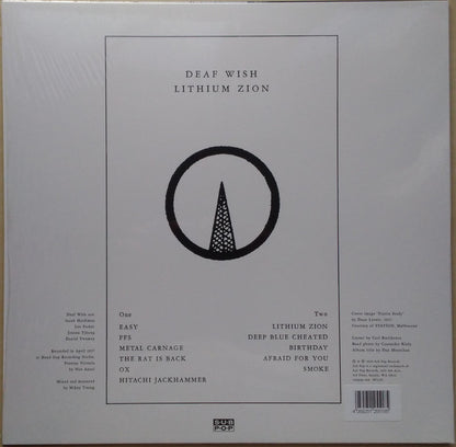 Deaf Wish : Lithium Zion (LP, Ltd, Sub)