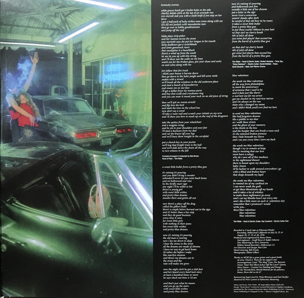 Tom Waits : Blue Valentine (LP, Album, RE, RM, Gat)