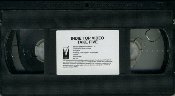 Various : Indie Top Video (Take Five) (VHS, Comp, NTSC)