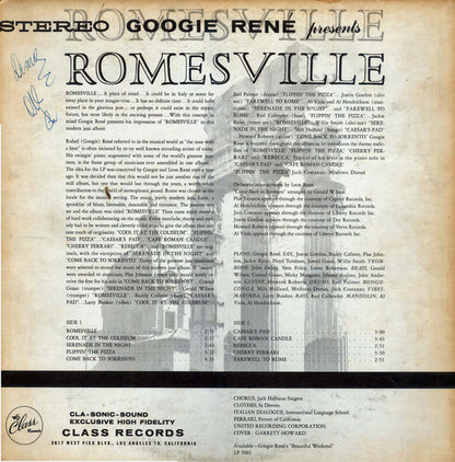 Googie Rene : Romesville! (LP, Album)