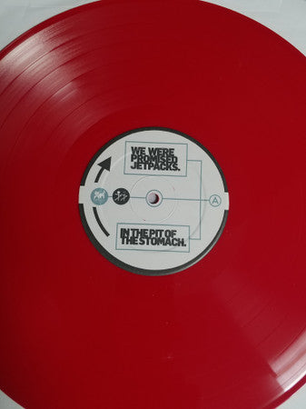 We Were Promised Jetpacks. : In The Pit Of The Stomach (LP, Album, Red)