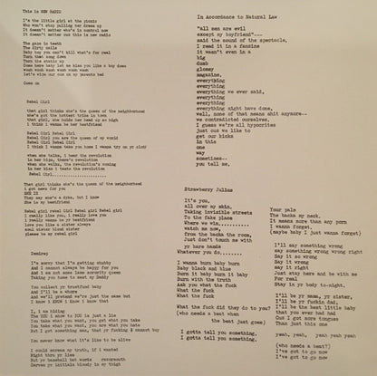 Bikini Kill : The Singles (12",45 RPM,Compilation,Reissue)