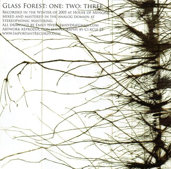 Daniel Menche : Glass Forest (CD, Album)