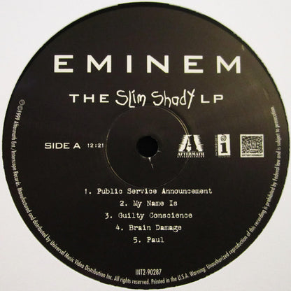 Eminem : The Slim Shady LP (2xLP, Album, RE, RP, 180)