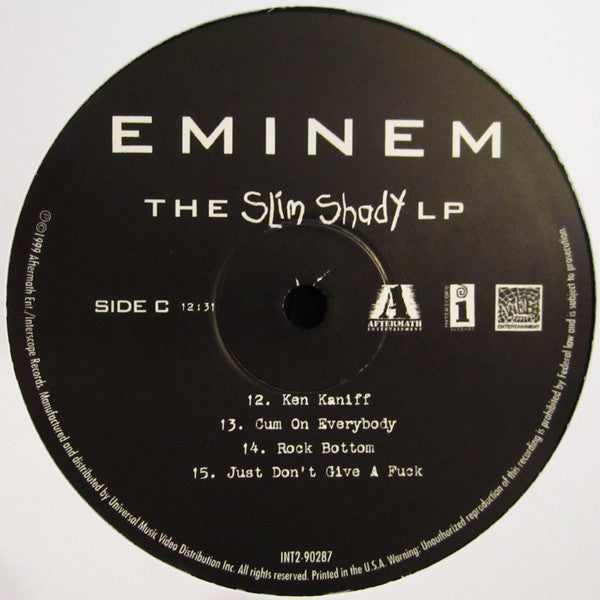 Eminem : The Slim Shady LP (2xLP, Album, RE, RP, 180)