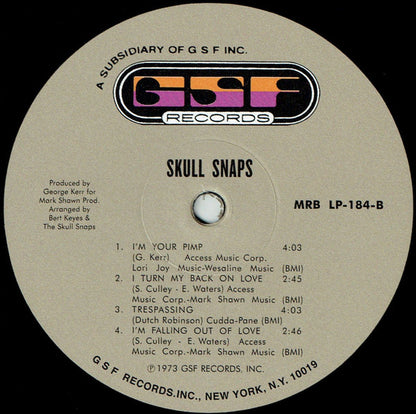 Skull Snaps : Skull Snaps (LP, Album, RE, Gat)