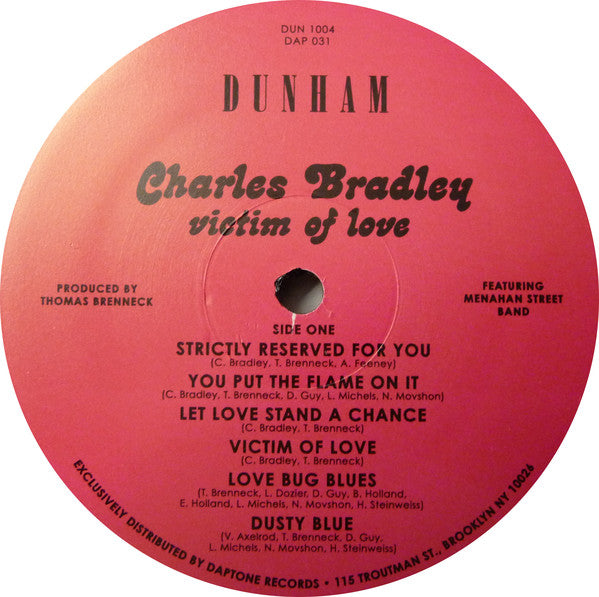 Charles Bradley Featuring Menahan Street Band : Victim Of Love (LP,Album)