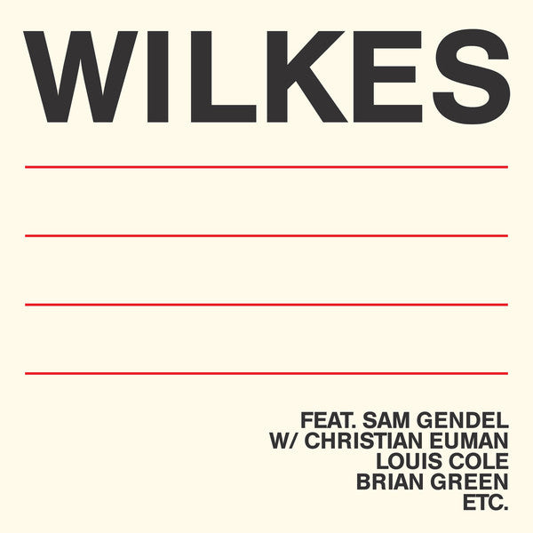 Sam Wilkes (2) : Wilkes (LP,Album,Limited Edition)